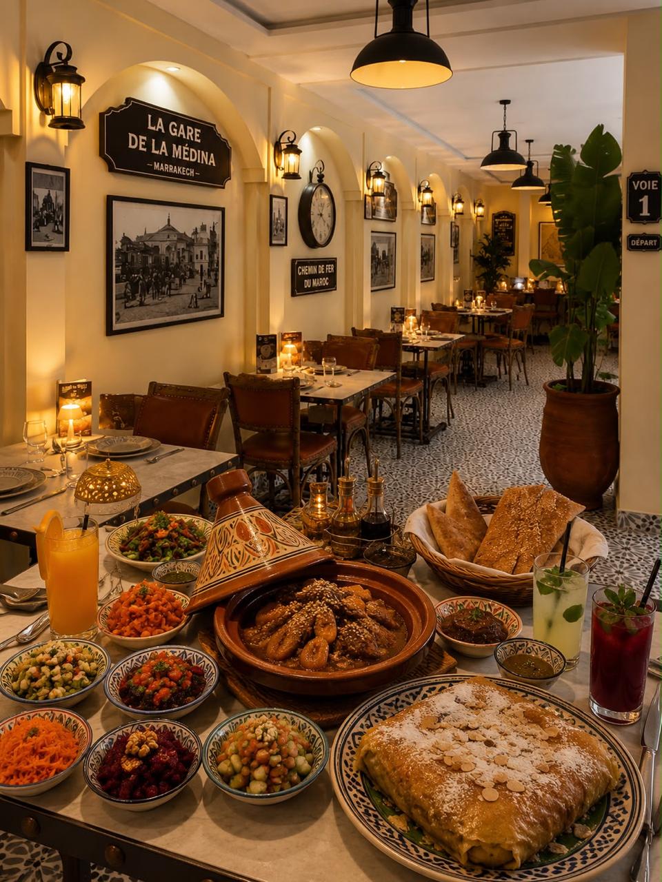Comptoir d'accueil de La Gare de la Médina