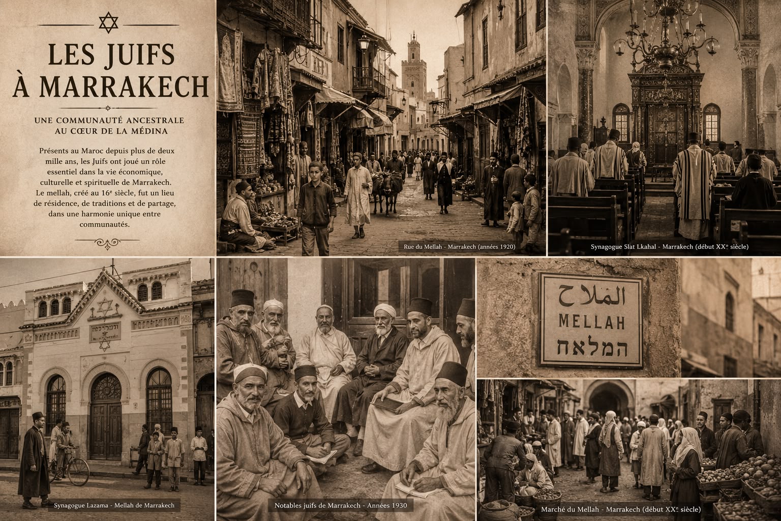 Les Juifs à Marrakech